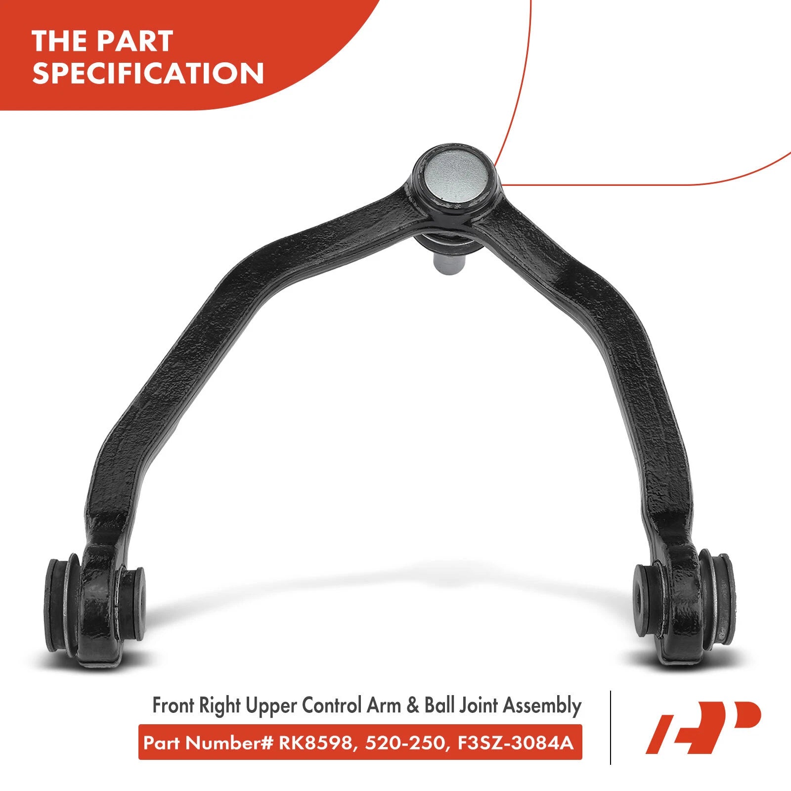 Front Right Upper Control Arm with Ball Joint for Ford Thunderbird