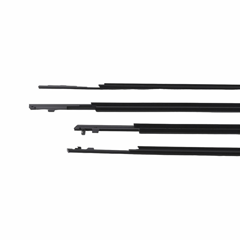 Set of 4 Weatherstrip Seals for Toyota Prius (2010–2015)