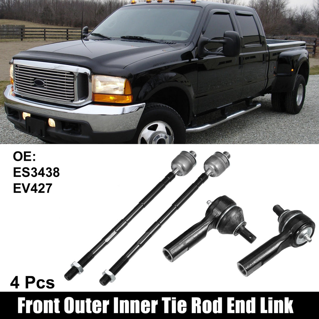 Set of 4 Tie Rod Ends for Nissan Altima 