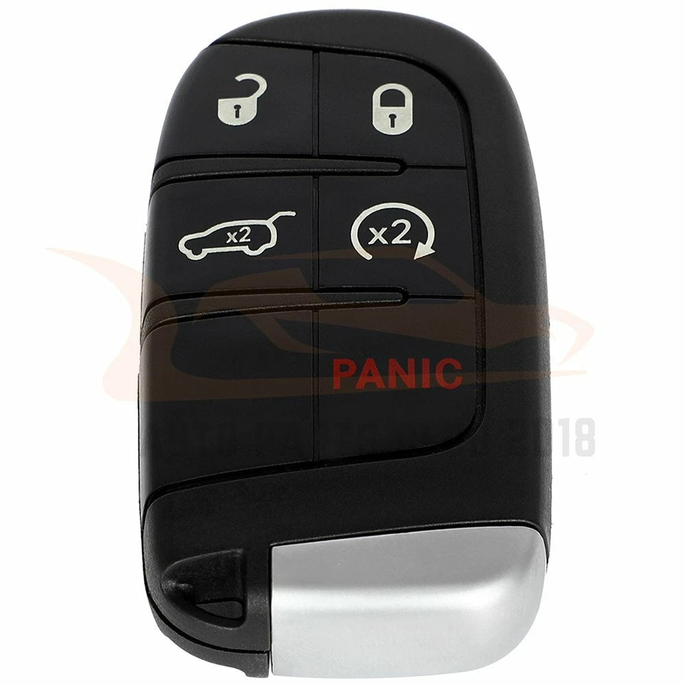 Keyless Key Fob Remote Case Shell for Jeep Grand Cherokee (2015–2021)