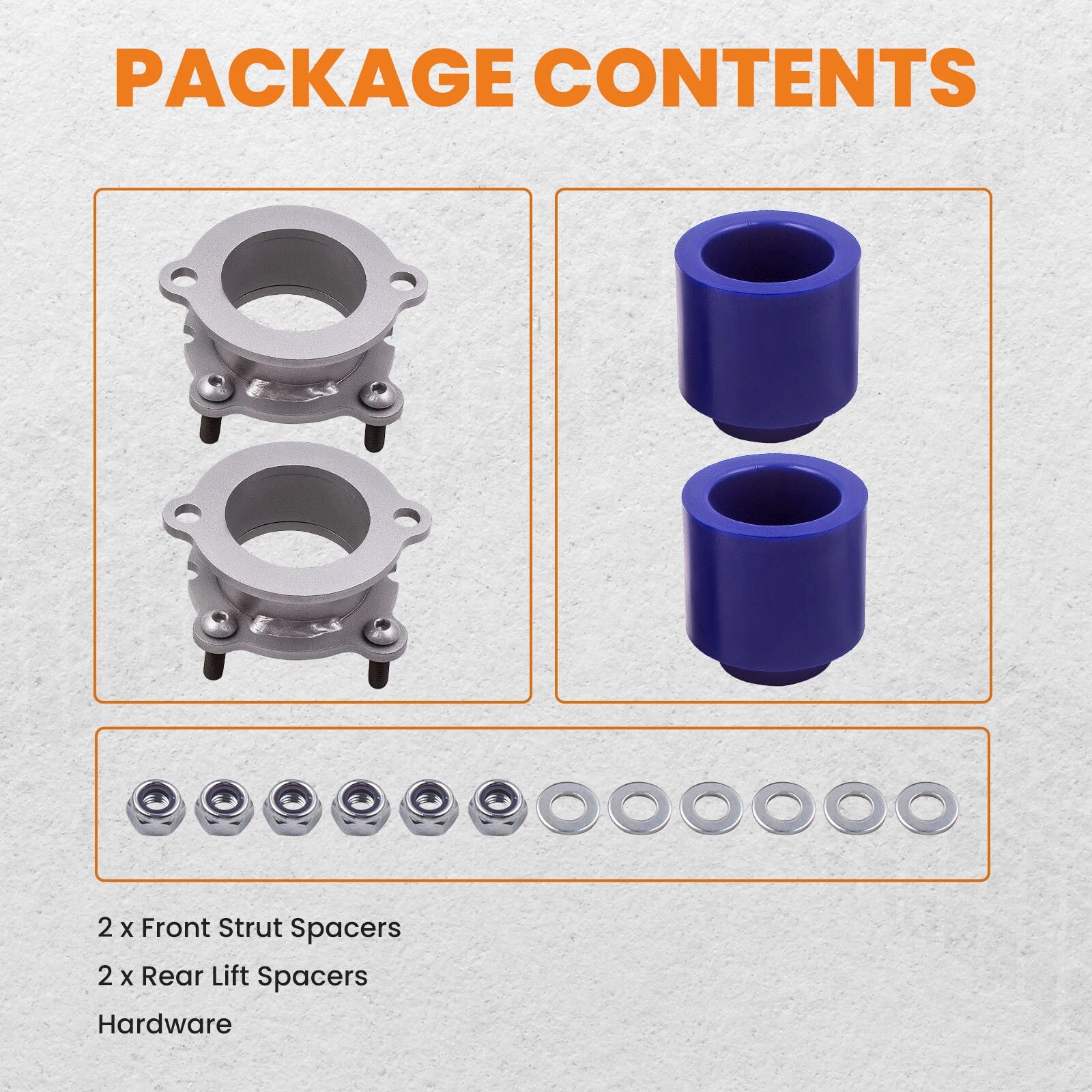 3" Lift Kit for Chevy Trailblazer GMC Envoy (2002-2009)