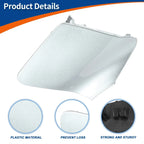 Front Car Bumper Tow Hook Cover for Mercedes-Benz (2012-2018) Diamond Silver