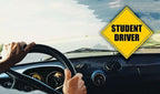 Safety Student Driver Vehicle Decal for Yellow Car Bumper Window (2020-2025)