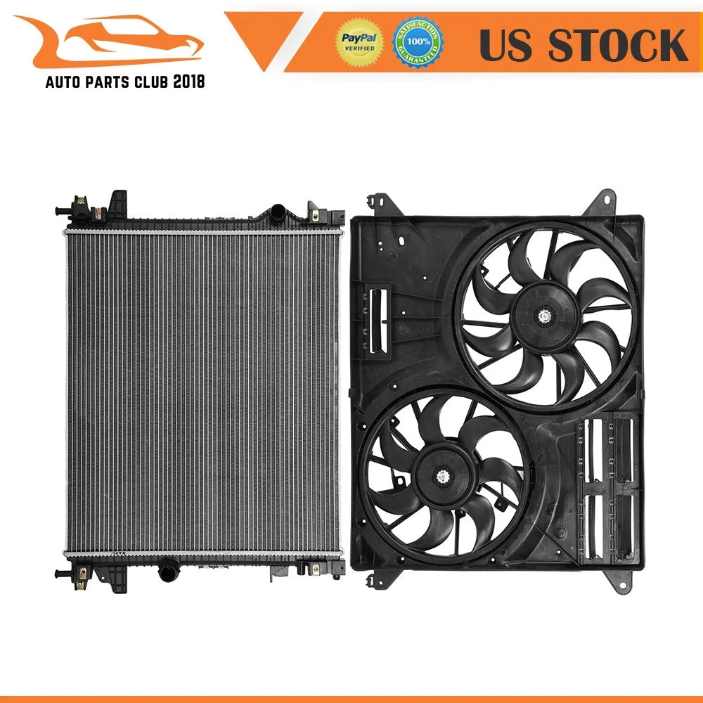 Radiator and Cooling Fan Assembly for Lincoln Nautilus (2019–2021)