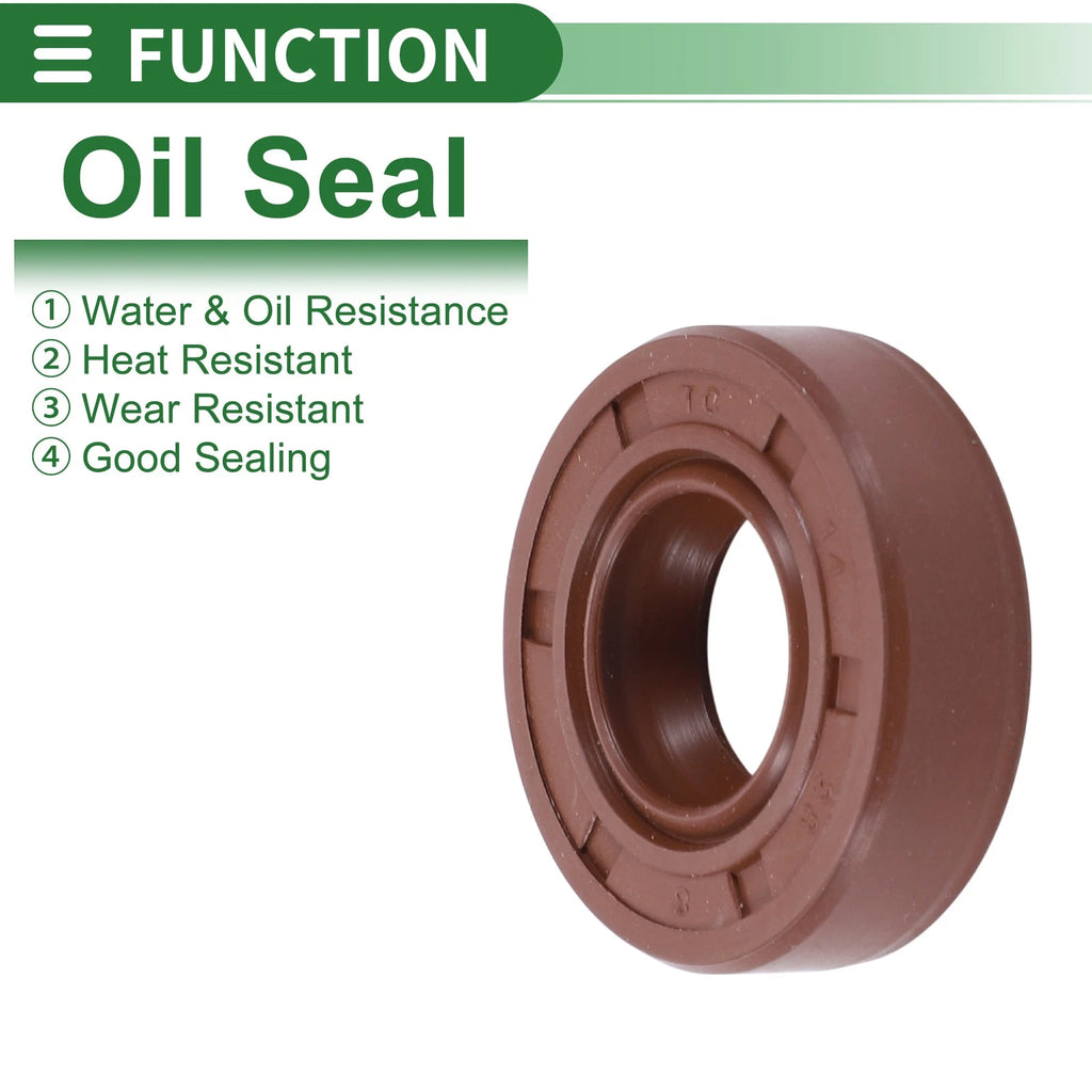 Set of 5 Oil Seal Rotary Shaft Seal 14x28x8mm for Various Models