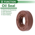 Set of 5 Oil Seal Rotary Shaft Seal 14x28x8mm for Various Models