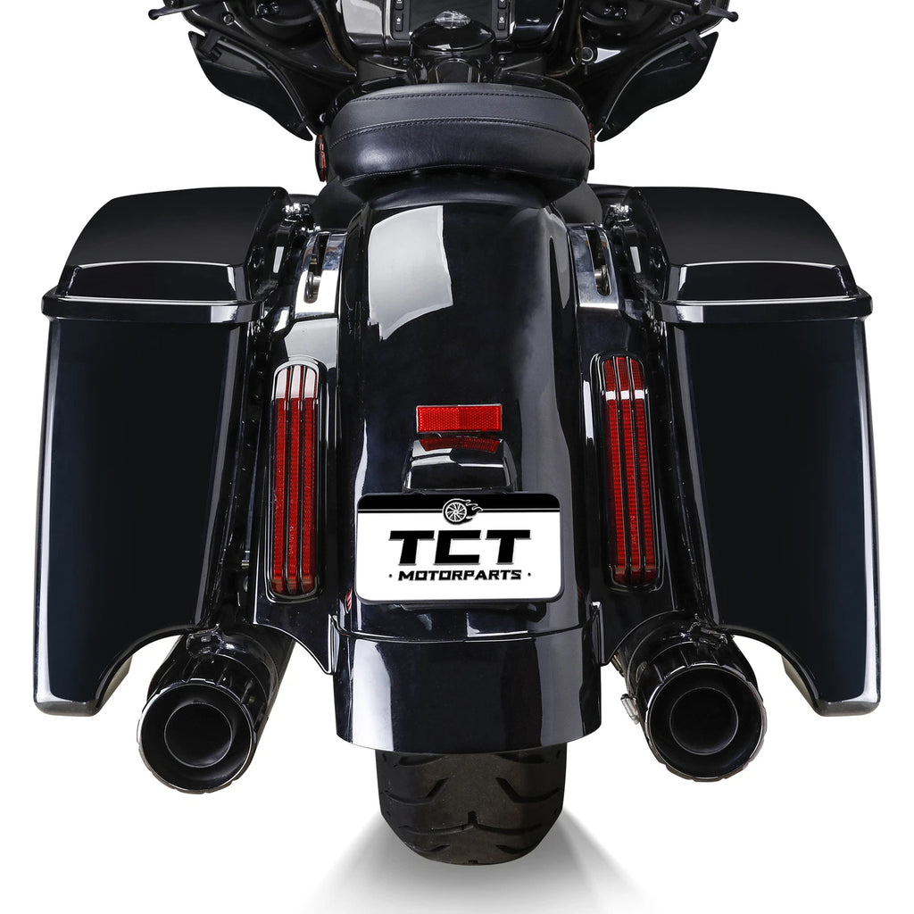 4" Extended Hard Saddlebags & Rear Fender for Harley Touring Glide (2014–2024)