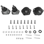 Set of 4 Front Upper & Lower Ball Joints for Chevrolet S10 GMC Jimmy (1995–2005)