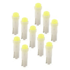 T5 1 SMD White Dashboard Indicator Light Bulbs for Car Instrument