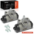 2X Rear Drum Brake Wheel Cylinder for Jeep Compass Patriot (2008–2018)