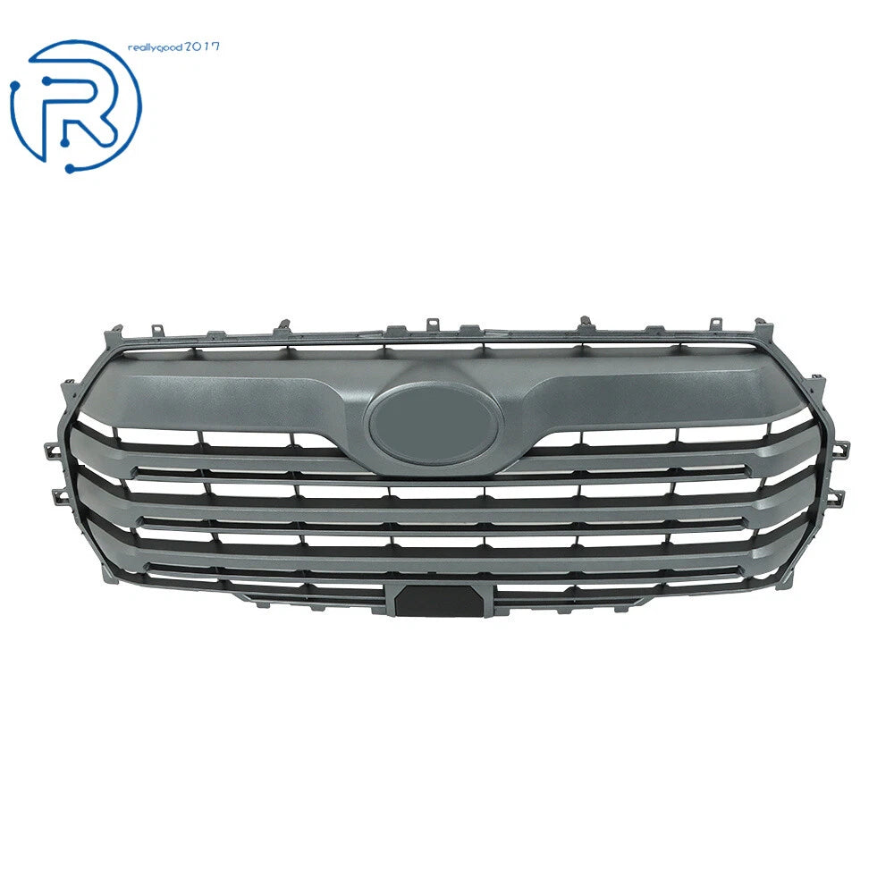 Front Bumper Upper Grille for Toyota Tundra (2022-2024) Dark Gray