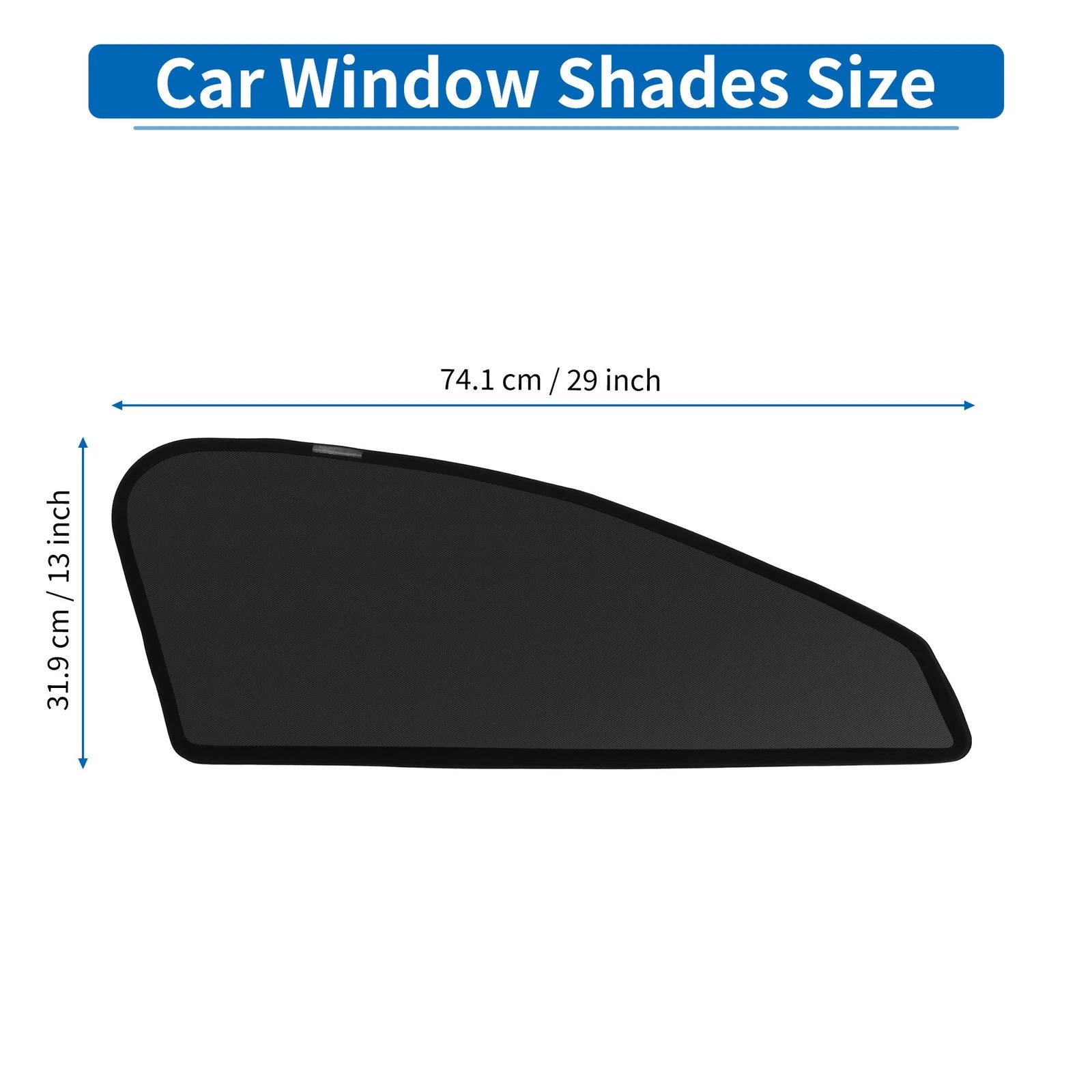 Car Window Cover for Mazda CX-30 (2019–2023) Net Black