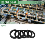 Oil Seal   - NBR Rubber 52x70x12mm