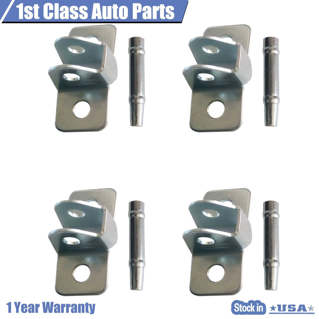Set of 4 Door Check Bracket & Pin Repair Kit for Jeep Cherokee