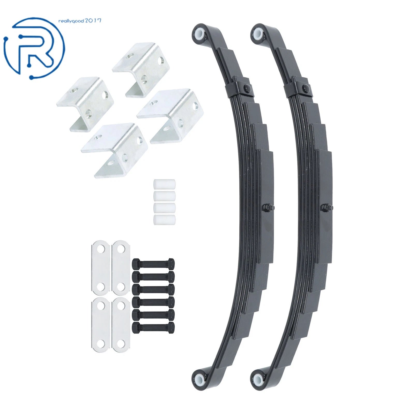 Single Trailer Axle Suspension Kit for 3500lb Trailers (7000lb)