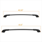 Aluminum Roof Rack Cross Bars for Jeep Cherokee (2014–2020)
