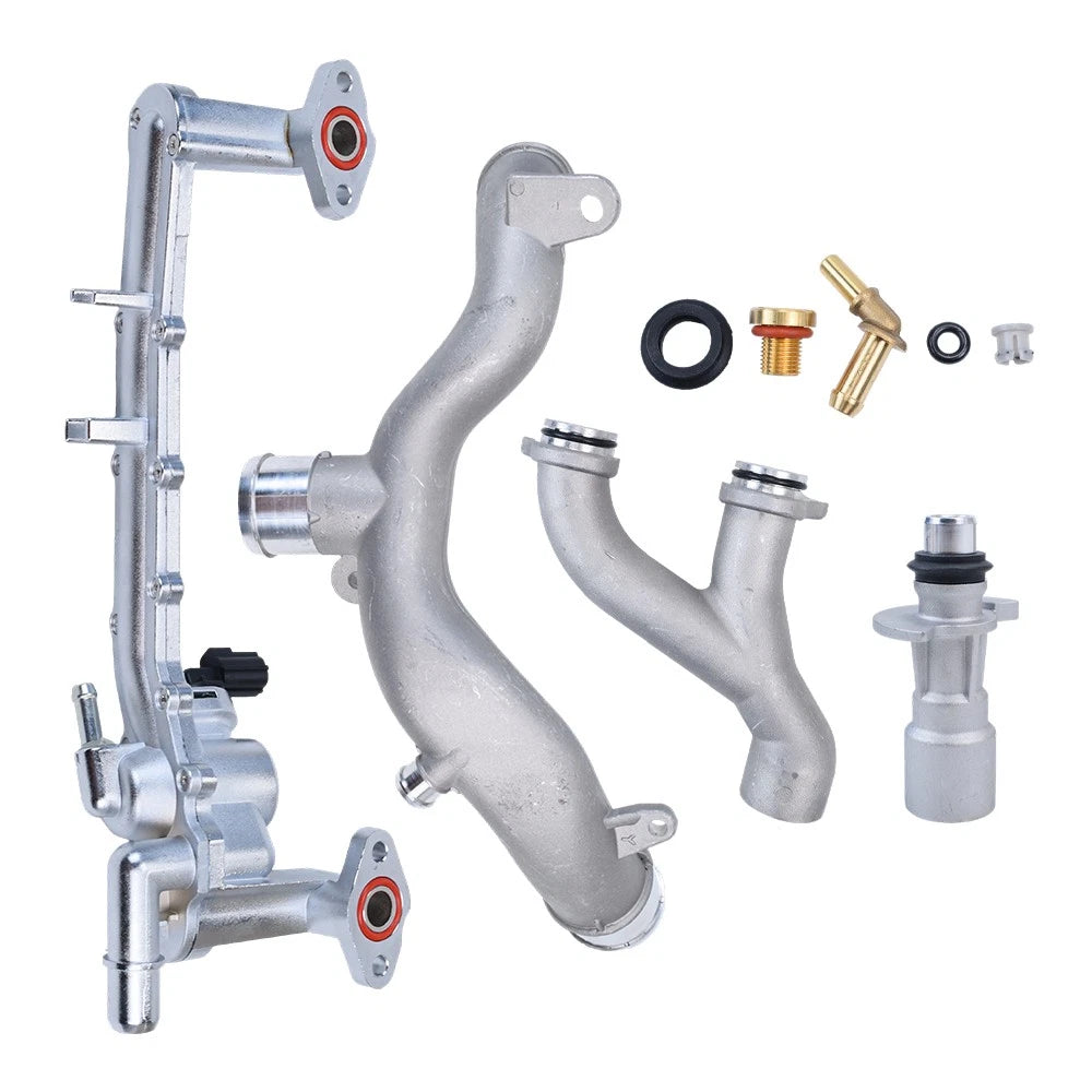 Upgraded Metal Coolant Water Pipe System Kit for Land Rover Jaguar 5.0L (2010–2015)