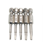 5X Magnetic Triangle Head Screwdriver Bits Set TA1.8/TA2.0/TA2.3/TA2.7/TA3.0mm