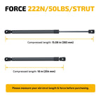 Gas Struts for Trap Door (15 Inch, 50Lbs)