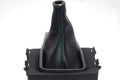 Manual Shift Boot for Honda Civic (2016–2020) Green Stitch Leather Synthetic