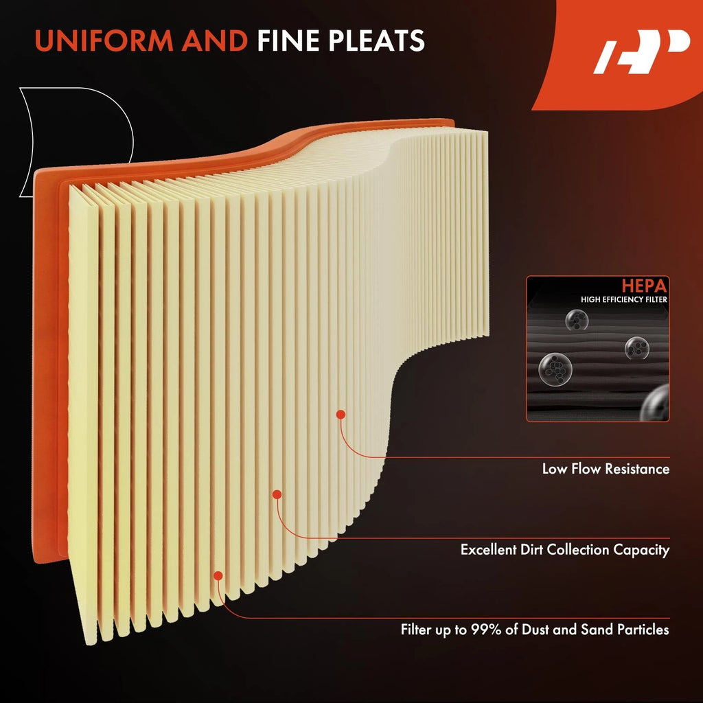 2X Engine Air Filter for Nissan Sentra (2007-2012) 2.0L