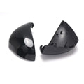 Gloss Black Replacement Side Wing Mirror Caps Covers for Peugeot 207 (2006–2013)