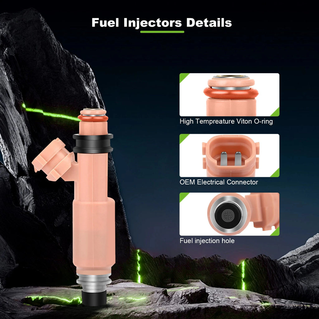 Fuel Injectors for Toyota Camry Highlander Sienna Solara Lexus ES330 RX330 3.3L