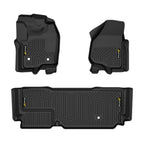 TPE Floor Mats for Ford F-250/F-350/F-450 SuperCrew/Crew Cab (2012–2016)