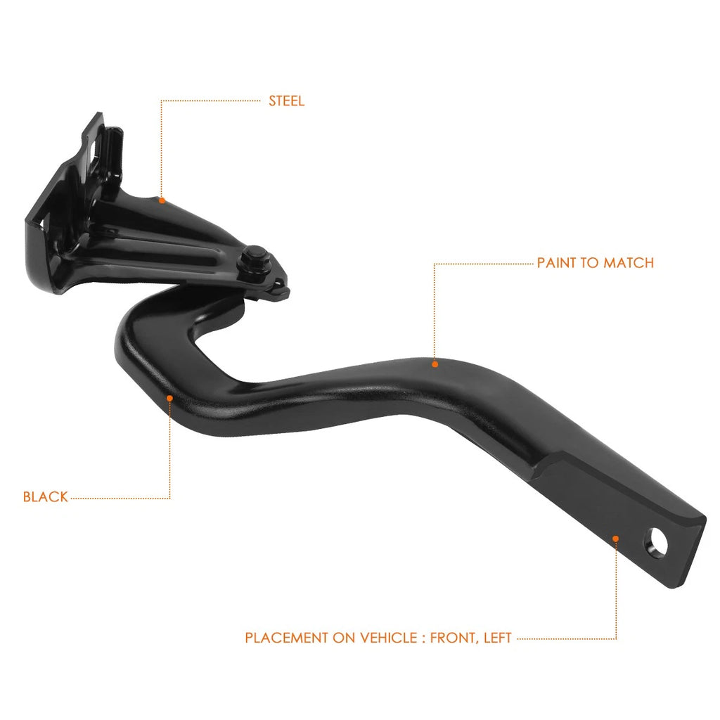 Left Driver Side Steel Engine Hood Hinge for Jeep Renegade (2015–2022)