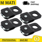 Set of 4 Heavy Duty Snatch Blocks for ATV UTV Winch (8,000 lbs Capacity)