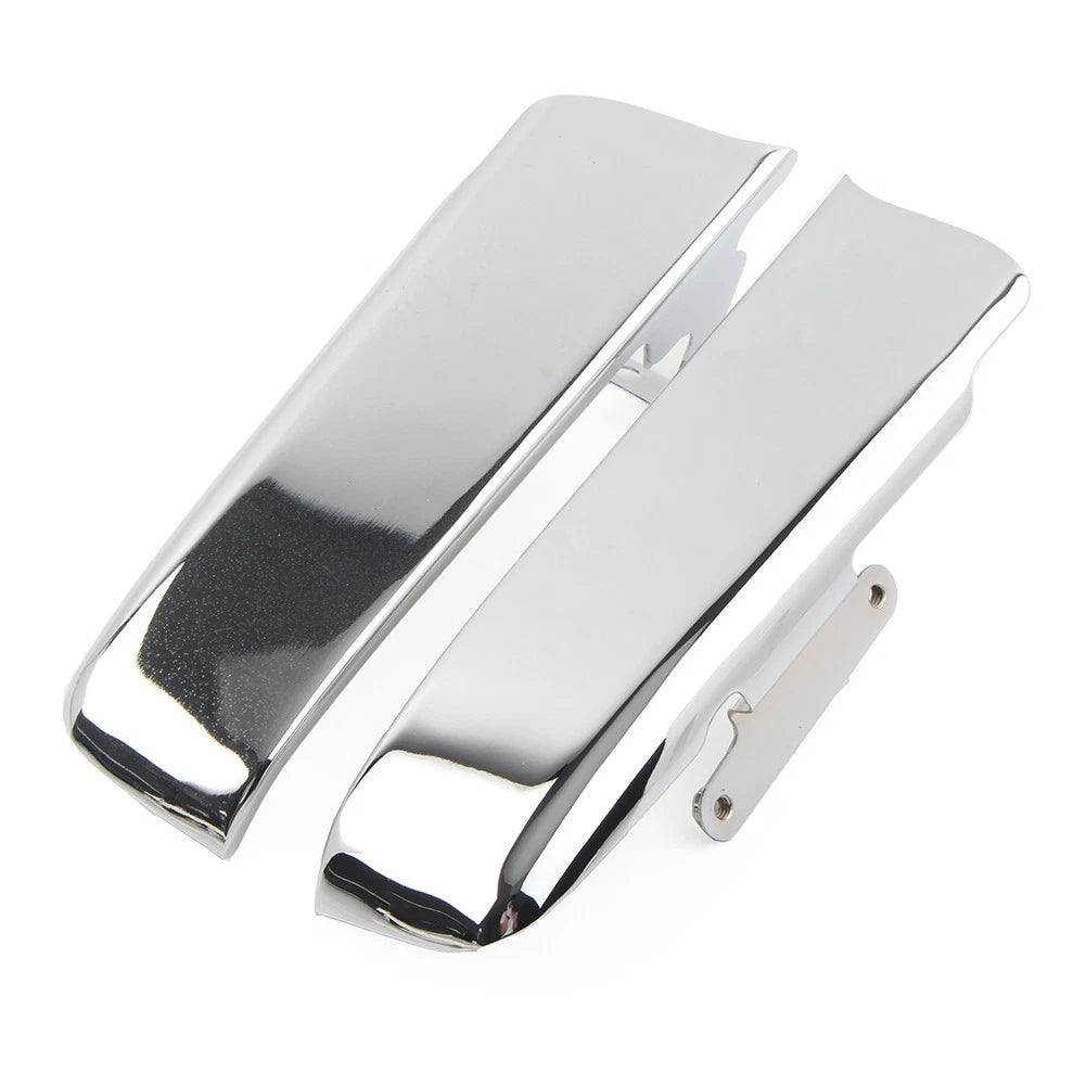 Rear Fender Saddlebag Filler Panels for Harley Road King Glide (2014–2022) Chrome