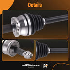 Front Right CV Axle Assembly for Hyundai Sonata, Kia Optima (2016–2019)