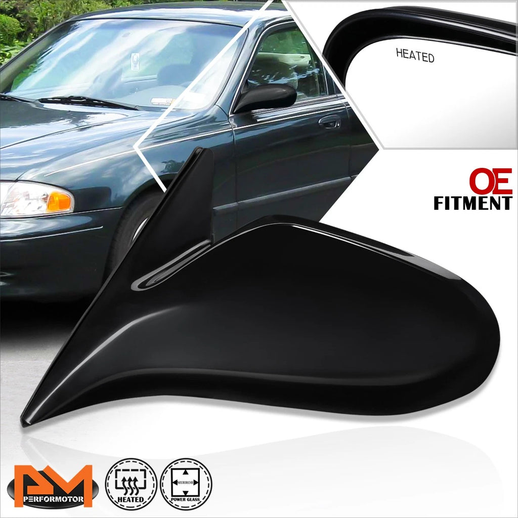 Powered Heated Side Rear View Door Mirror Left for Mazda 626 (2000–2002)