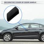 Front Left Door Knob Cover for BMW 7-Series G11 G12 Black (2017-2022)