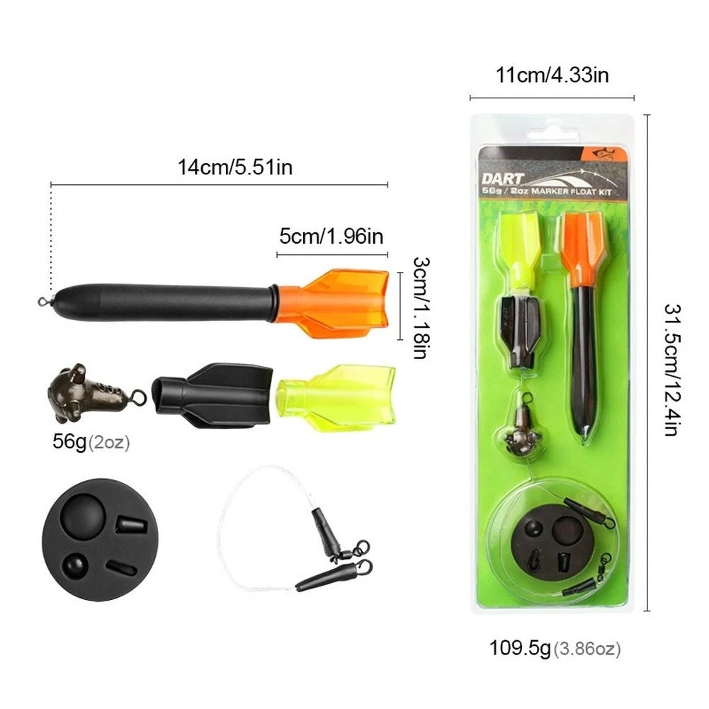 Fishing Marker Float Kit for Accurate Long Distance Use
