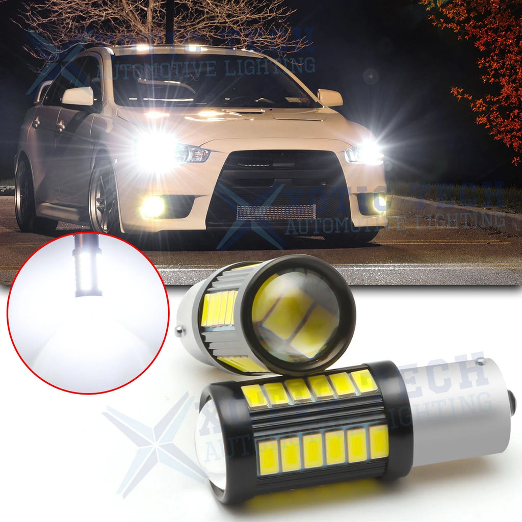 White LED Bulbs for Volkswagen MK6 Jetta (2011–2017) Daytime Running Lights
