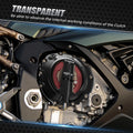 Anodized Clear Clutch Cover Protector for BMW M1000RR (2021–2023) S1000R (2022–2023)