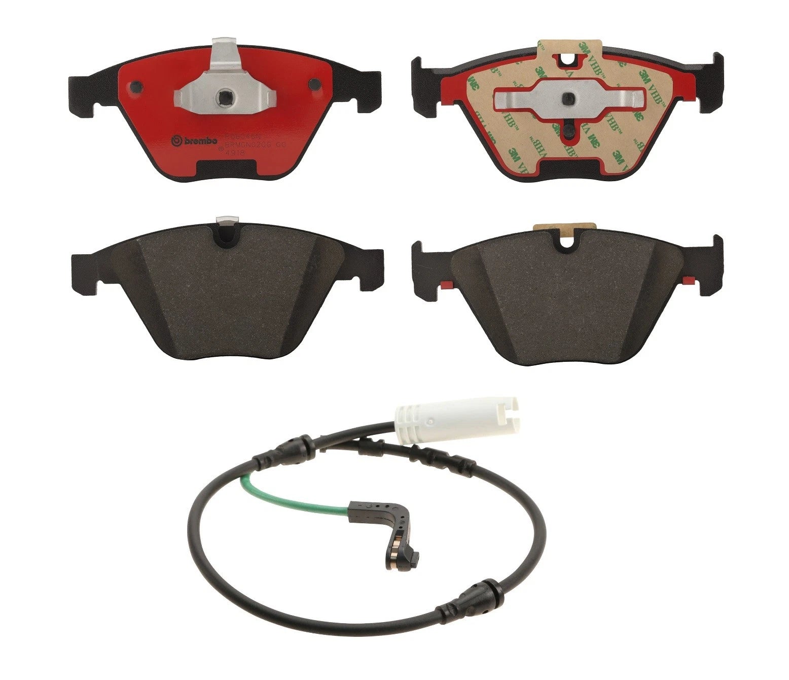 Set of 4 Brembo Front Ceramic Brake Pads for BMW E82 E90 E92 E93 M3