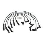 Set of 4 Spark Plugs & Ignition Wires for Buick Rendezvous, Chevy Malibu (DENSO 671-6070)
