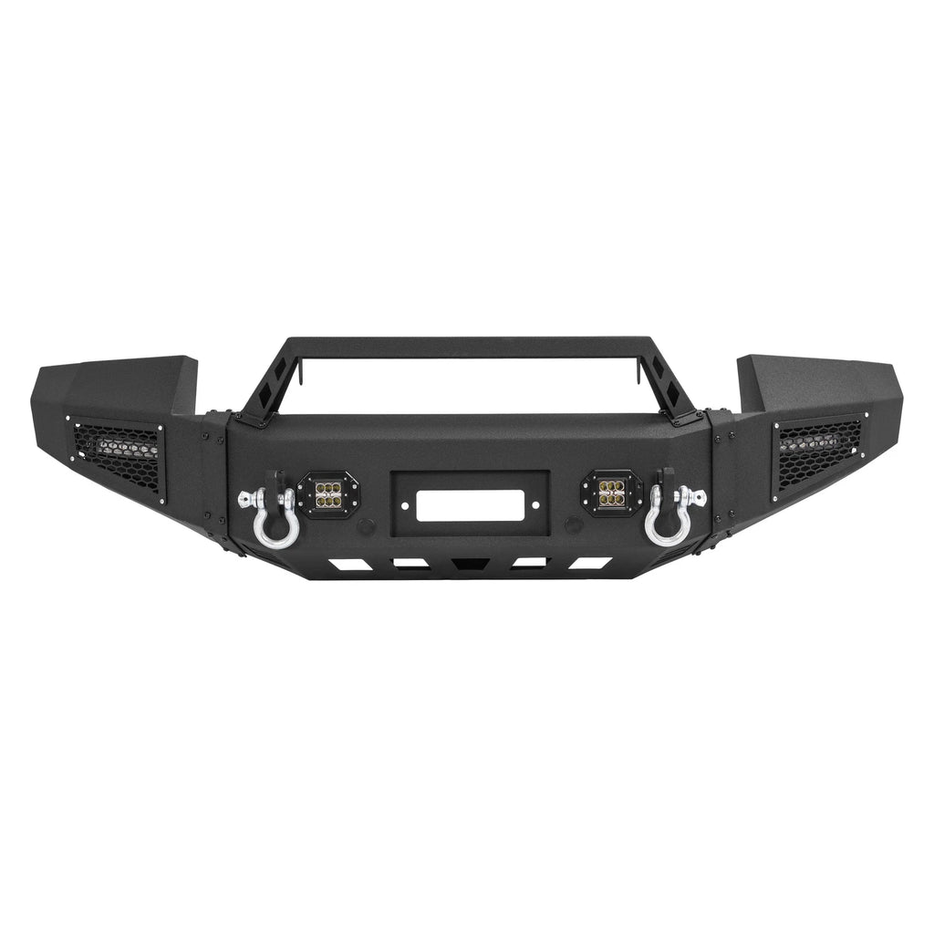 Off-Road Front Bumper with LED Lights for GMC Sierra 2500/3500 HD (2011–2014)