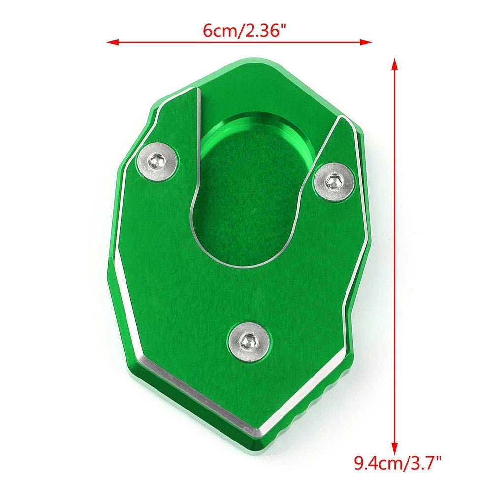 Kickstand Side Plate Extension Pad for Kawasaki Z1000 Z800 ZX-10R ER6F GN