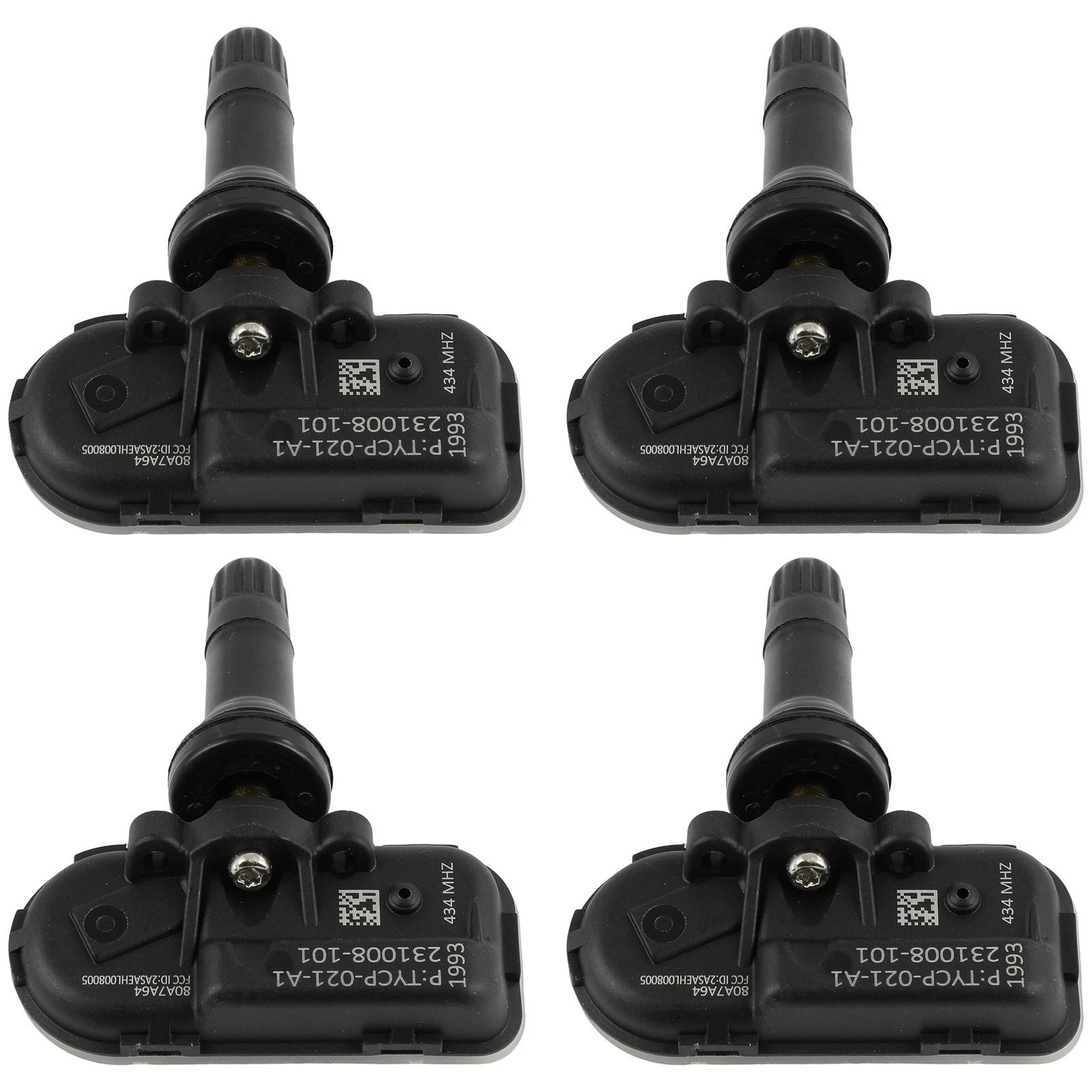 Set of 4 TPMS Tire Pressure Sensors for Jeep Ram 1500-3500 (2014–2018) 68249197AA