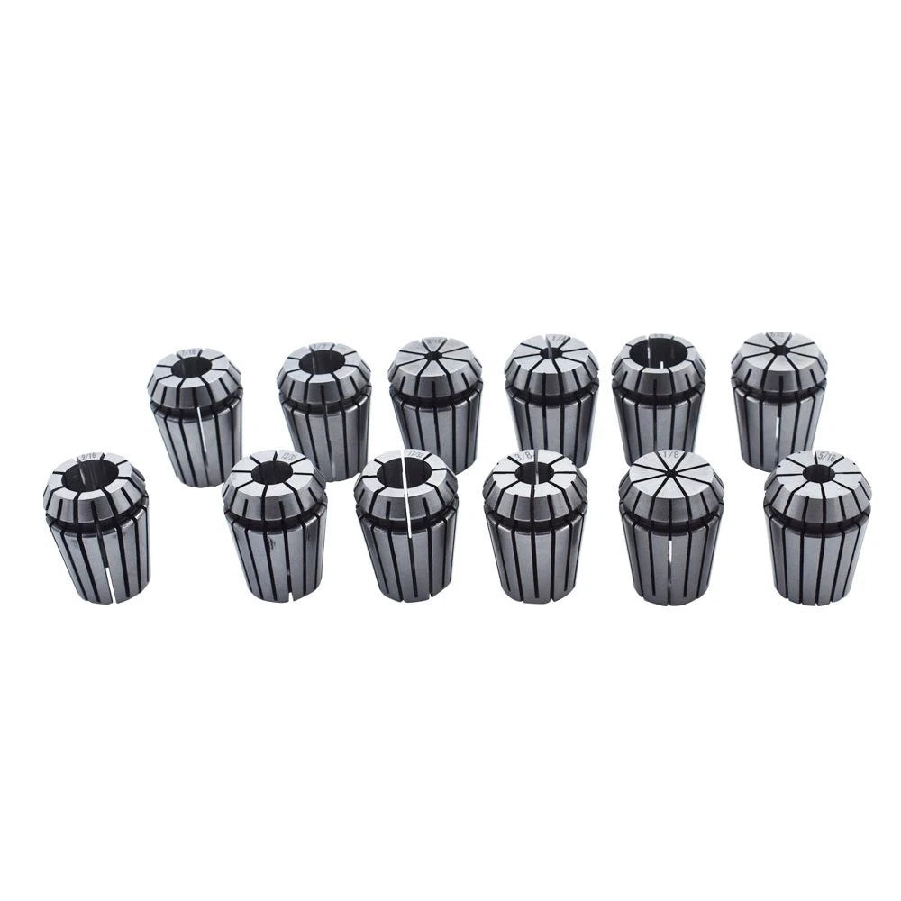 Set of 12 ER25 Spring Collets for CNC Milling Lathe Engraving Machine