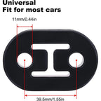 8PCS Exhaust Tail Pipe Mount Bracket for Universal Applications