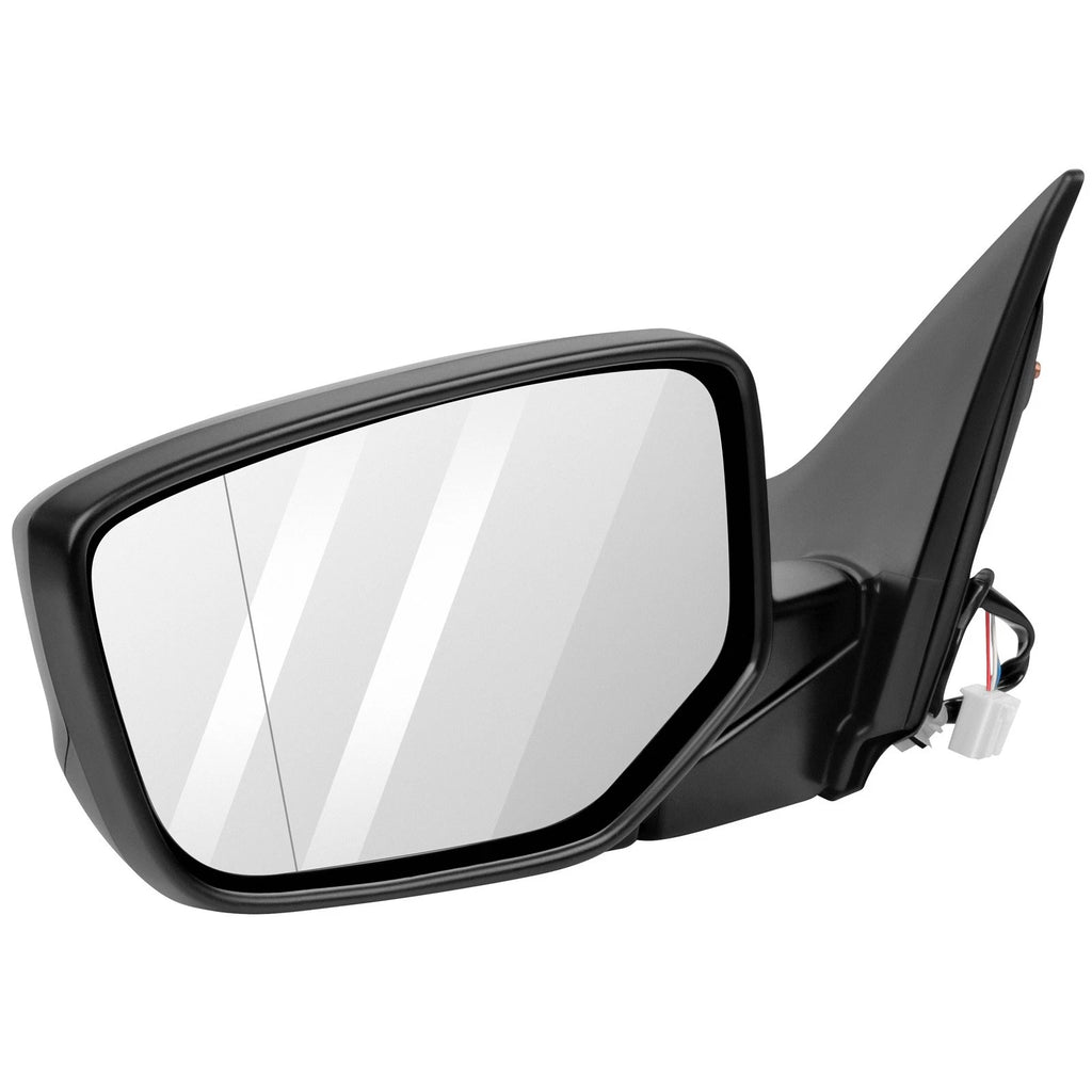 Power Mirror for Honda Accord (2013–2017) - Black, Manual Fold, 76258T2FA01