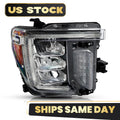 Full LED Headlight for GMC Sierra 2500 HD (2020–2023) Right Passenger