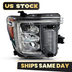 Full LED Headlight for GMC Sierra 2500 HD (2020–2023) Right Passenger
