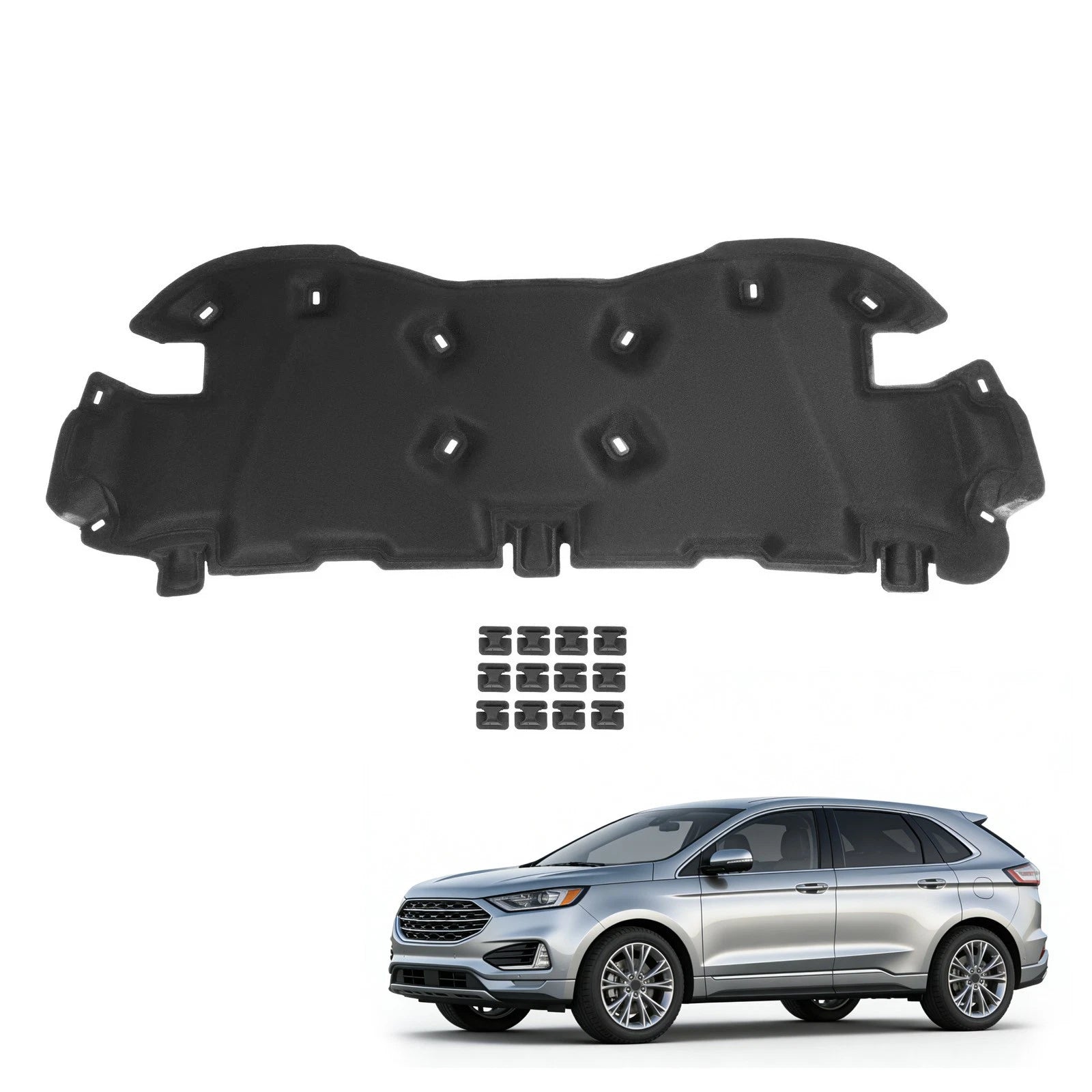 Hood Insulation Pad Cover for Ford Edge (2019–2024) #KT4Z-16738-B