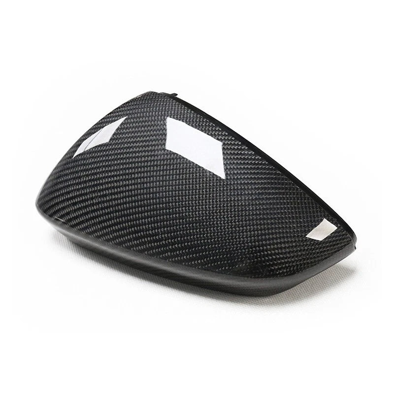 Real Carbon Fiber Side Mirror Caps for Audi A3 S3 8Y (2021–2026)