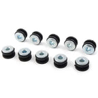 10Pcs Motorcycle Rubber Fairing Grommet Bolts